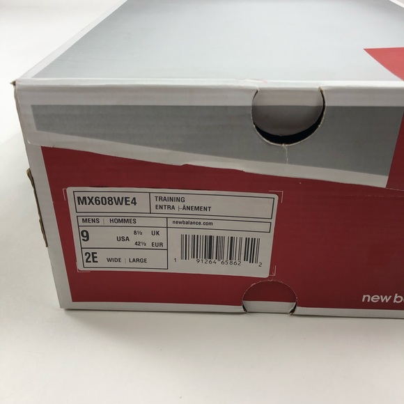 New Balance 608v4 Gray Training Mens Shoes 2E - Picture 8 of 8